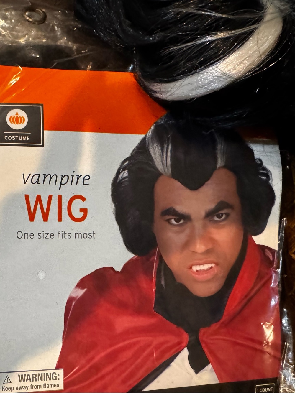 “Vampire Wig” - Black